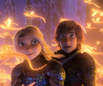 Une scène du film How To Train Your Dragon: The Hidden World