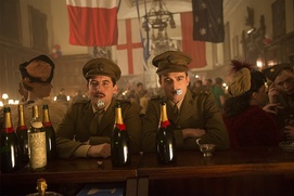 Une scène du film A Royal Night Out