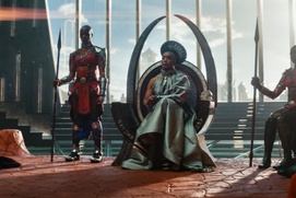 Une scène du film Black Panther: Wakanda Forever