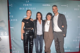 Tapis rouge du film La fonte des glaces