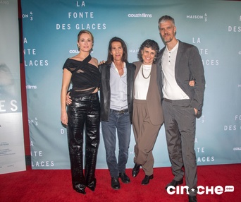 Tapis rouge du film La fonte des glaces
