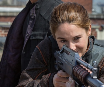 Une scène du film Divergent