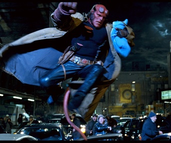 Scène du film Hellboy 2: The Golden Army