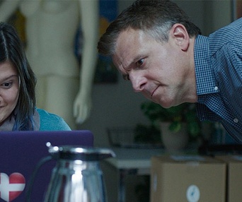 Une scène du film Guibord s'en va-t-en guerre