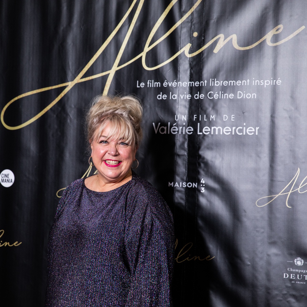 Tapis rouge du film Aline