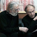 Jean-Louis Trintignant et Michael Haneke dans Amour
