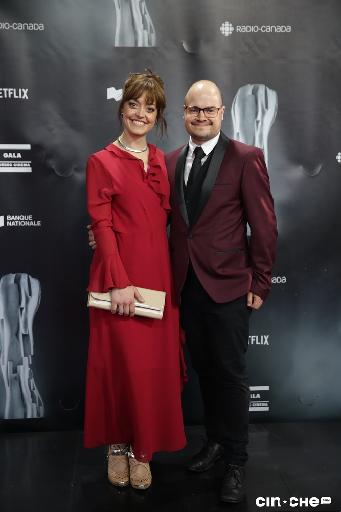 Sur le tapis rouge du Gala Québec Cinéma 2019