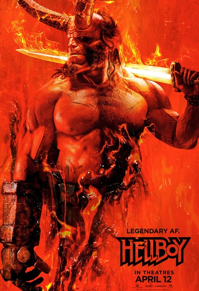 Affiche du film Hellboy