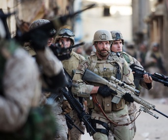 Une scène du film American Sniper