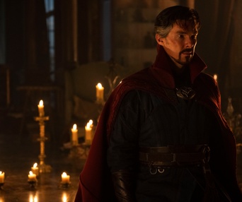 Une scène du film Doctor Strange in the Multiverse of Madness