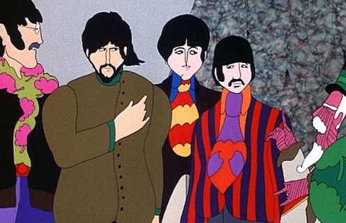 Une scène de Yellow Submarine