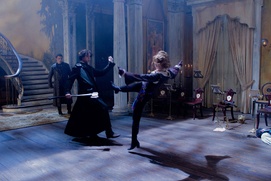 Une scène du film Abraham Lincoln: Vampire Hunter