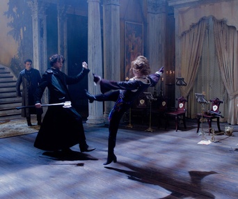Une scène du film Abraham Lincoln: Vampire Hunter