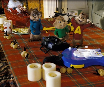 Une scène de Alvin et les Chipmunks