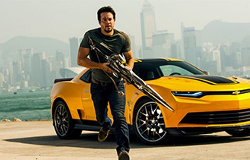 Une scène du film Transformers: Age of Extinction