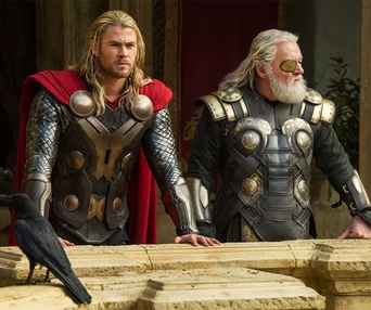 Une scène du film Thor: The Dark World