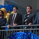 Jason Biggs, Chris Klein, Thomas Ian Nicholas, Seann William Scott et Eddie Kaye Thomas dans le film American Reunion