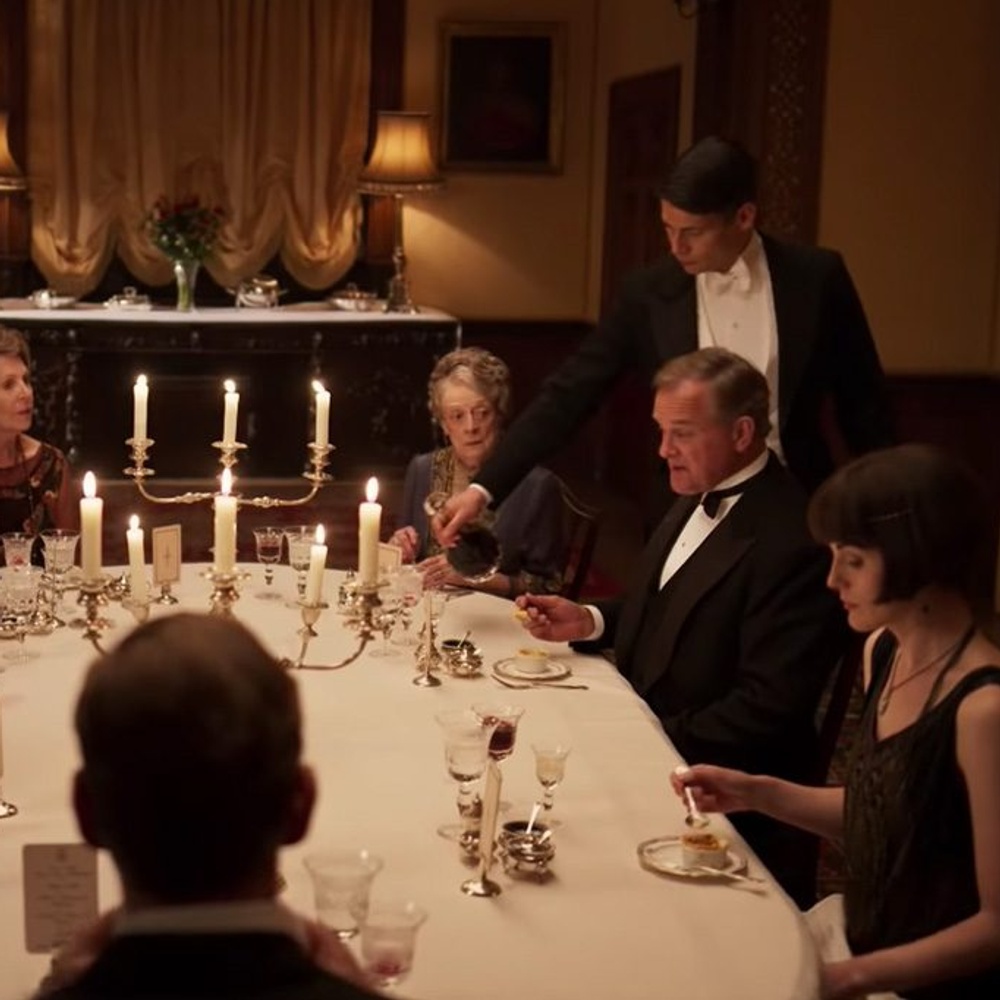 Une scène du film Downton Abbey