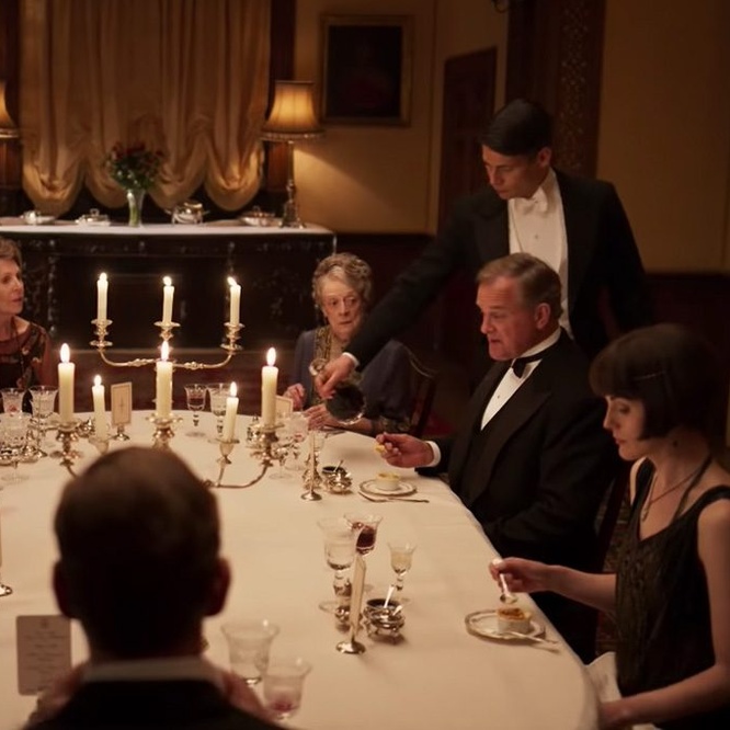 Une scène du film <em>Downton Abbey</em>