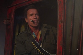 Une scène du film The Expendables 2
