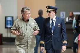 Sur le plateau du film Left Behind