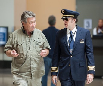 Sur le plateau du film Left Behind
