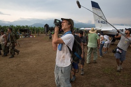 En coulisses du film American Made En coulisses du film American Made