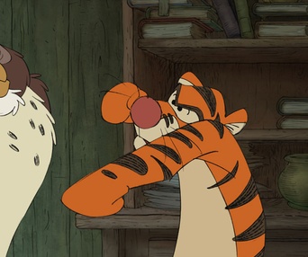 Une scène du film Winnie the Pooh