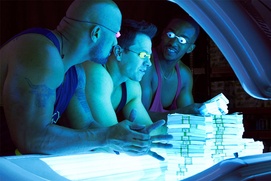 Une scène du film Pain and Gain Une scène du film Pain and Gain