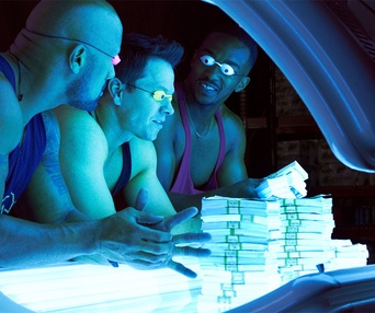 Une scène du film Pain and Gain