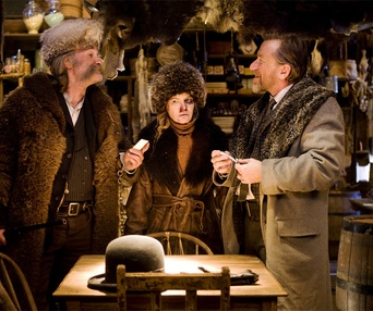 Une scène du film The Hateful Eight