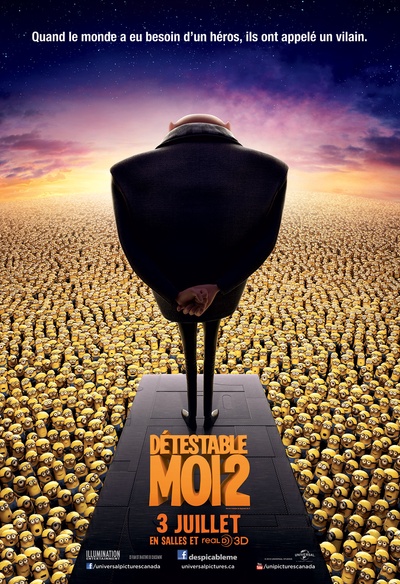 Affiche du film Détestable moi 2
