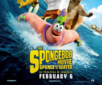 Affiche du film The SpongeBob Movie: Sponge Out of Water