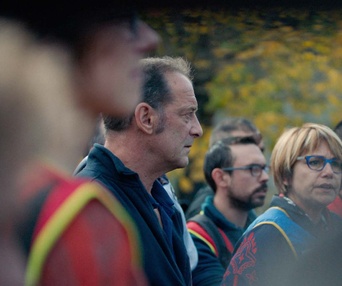 Une scène du film En guerre