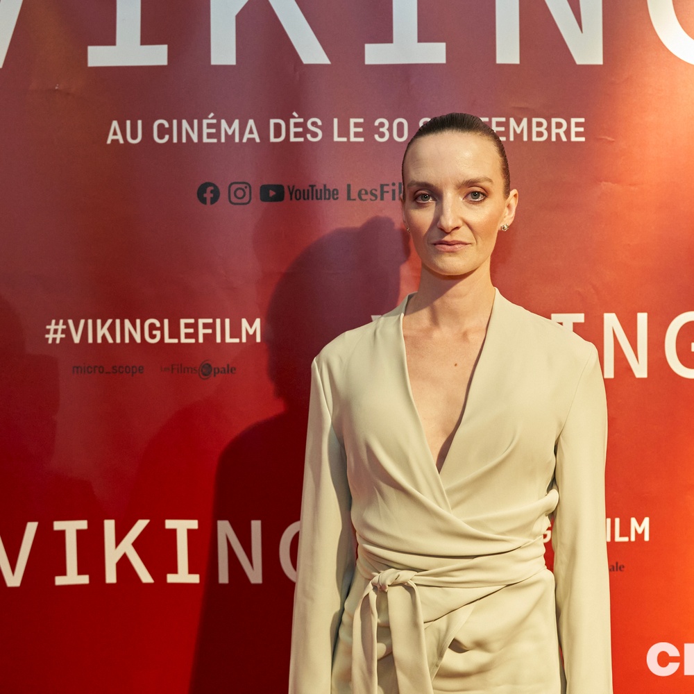 Sur le tapis rouge du film Viking