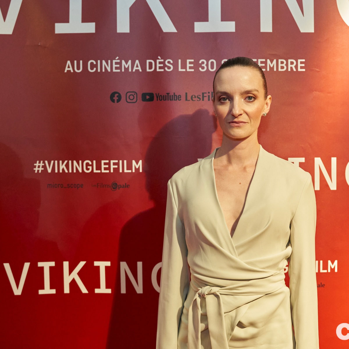 Sur le tapis rouge du film Viking
