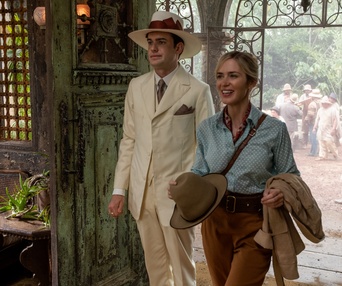 Une scène du film Jungle Cruise