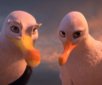 Une scène du film Manou the Swift