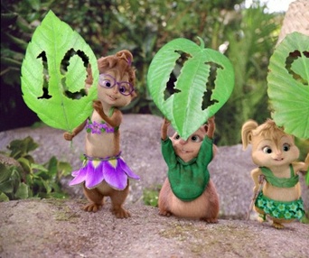 Une scène du film Alvin And The Chipmunks: Chipwrecked