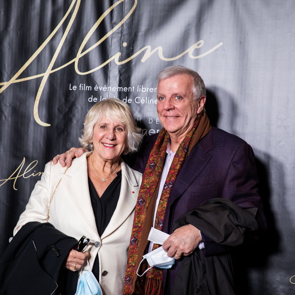 Tapis rouge du film Aline