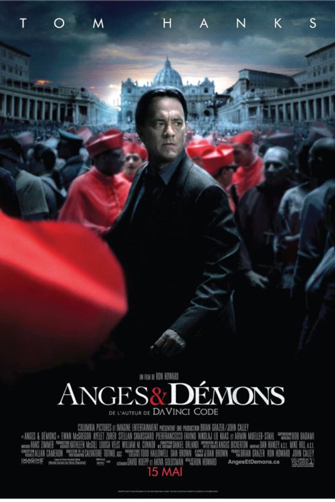 Galerie - Affiche en français du film Anges et démons