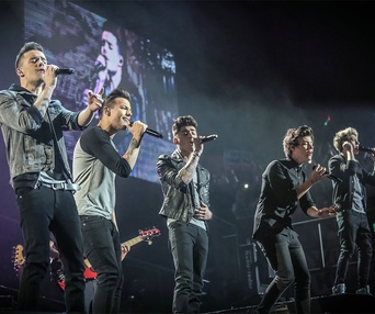Une scène du film One Direction: This Is Us