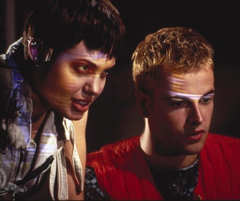Une scène du film Hackers