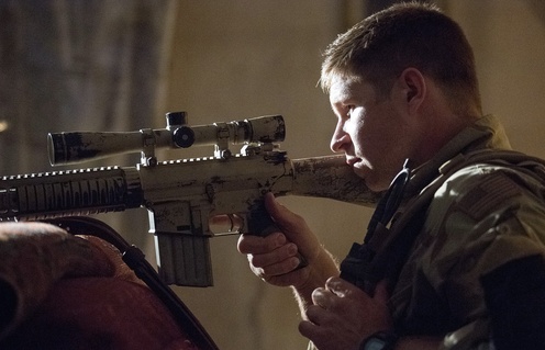 Une scène du film American Sniper