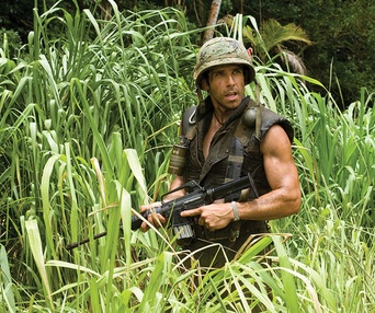 Scène du film Tropic Thunder