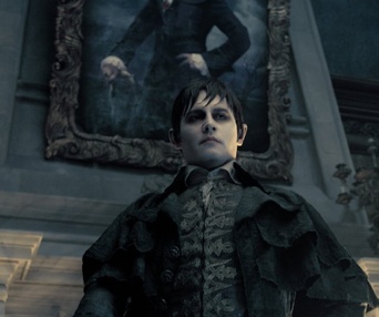 Une scène du film Dark Shadows