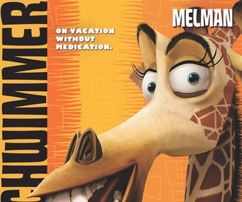 Affiche américaine du film Madagascar