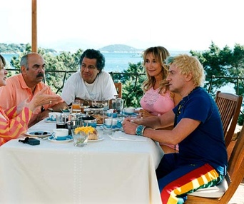 Scène du film Les Bronzés 3 amis pour la vie