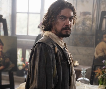 Une scène du film Caravage