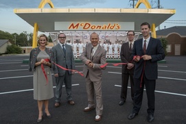 Une scène du film The Founder Une scène du film The Founder